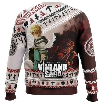 see you in valhalla vinland saga ugly christmas sweater 2 See You In Valhalla Vinland Saga Ugly Christmas Sweater - Image 2