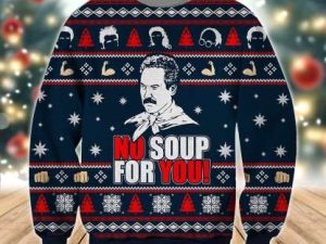 Seinfeld Ugly Christmas Sweater Holiday Gift - Image 1