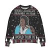 Sexual Chocolate Mr Randy Watson World Tour 88 Ugly Christmas Sweater - Image 1