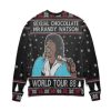 Sexual Chocolate Mr Randy Watson World Tour 88 Ugly Christmas Sweater - Image 2
