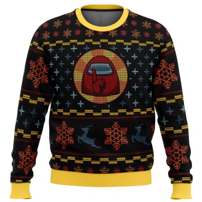 shhhhhh among us ugly christmas sweater 1 Shhhhhh Among Us Ugly Christmas Sweater - Image 1