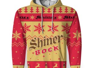 Shiner Bock Merry Christmas Unisex Gift Fan-3D Unisex Hoodie - Image 1