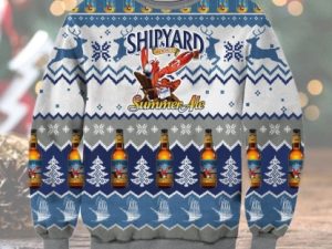 Shipyard Summer Ale Ugly Christmas Sweater Unisex Ugly Christmas Sweater - Image 1