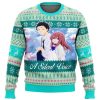 Shouko And Shouya A Silent Voice Ugly Christmas Sweater - Image 1