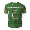 Sierra Nevada American Merry Christmas, Snoopy House Cute Fan Gift-3D Unisex T-Shirt - Image 1