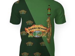 Sierra Nevada And Pattern Logo-3D Unisex T-Shirt - Image 1