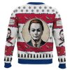 Silent But Deadly Halloween 1978 Horror Ugly Christmas Sweater - Image 2