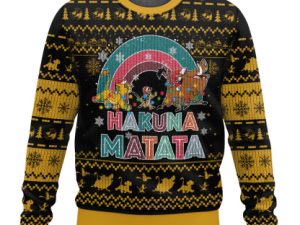 Simba Ugly Christmas Sweater Holiday Gift - Image 1