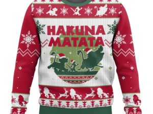Simba Ugly Christmas Sweater Xmas Gift - Image 1
