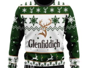 Single Malt Scotch Whisky Whisky Wine 3D Xmas Funny Holiday Idea Ugly Christmas Sweater - Image 1