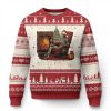 Skeleton Ugly Christmas Sweater When Youre Dead Inside But Its Xmas Chillin - Image 1