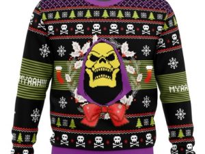 Skeletor Ugly Christmas Sweater Holiday Gift - Image 1