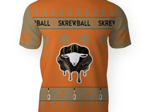 Skrewball Merry Christmas Unisex Gift Fan-3D Unisex T-Shirt - Image 1
