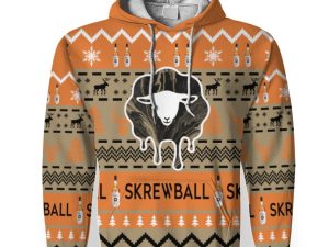 Skrewball Shirts For Men With Vintage For Sale-3D Unisex Hoodie - Image 1