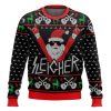 Sleigher Santa Ugly Christmas Sweater - Image 1
