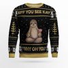 Sloth Eff You See Kay Why Oh You Ugly Christmas Sweater - Image 1