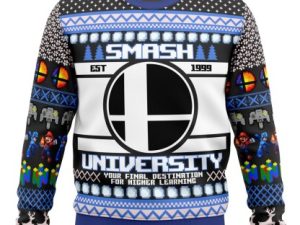 Smash University Ugly Christmas Sweater - Image 1