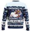 Snowing Me Snowing You Abba Ugly Christmas Sweater - Image 2