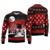 Snowman Cat Ugly Christmas Sweater - Image 1