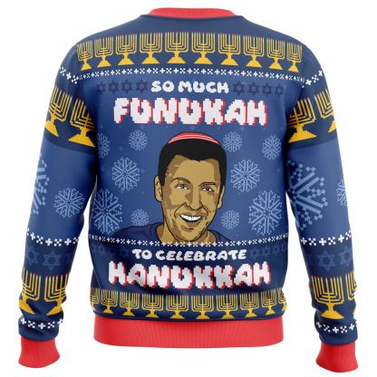 so much funukah adam sandler ugly christmas sweater holiday gift 2 So Much Funukah Adam Sandler Ugly Christmas Sweater Holiday Gift - Image 2