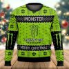 Soda Monster Energy Drinks Ugly Christmas Sweater - Image 1