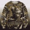 Soldier Print Mens Trendy Ugly Christmas Sweater - Image 1