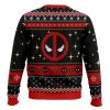 Sorry Im Late I Had To Walk My Dogpool Deadpool Ugly Christmas Sweater - Image 2