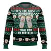 Spaten Its The Most Wonderful Time Ugly Christmas Sweater - Image 1