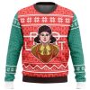 Squid Game Red Light Green Light Doll Ugly Christmas Sweater - Image 1