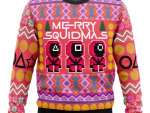 Squid Game Squidmas Ugly Christmas Sweater - Image 1