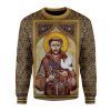 St Francis Of Assisi Ugly Christmas Sweater - Image 1