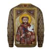 St Francis Of Assisi Ugly Christmas Sweater - Image 2