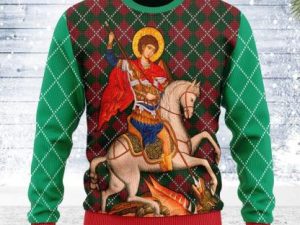 St George Ugly Christmas Sweater - Image 1
