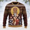 St Vasilije Of Ostrog Ugly Christmas Sweater - Image 1