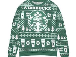 Starbucks Ugly Christmas Sweater - Image 1
