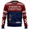 Stealing Christmas Dr Seuss Grinch Ugly Christmas Sweater - Image 1