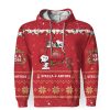 Stella Artois American Merry Christmas, Snoopy House Cute Fan Gift-3D Unisex Hoodie - Image 1