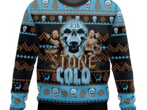 Stone Cold Ugly Christmas Sweater - Image 1