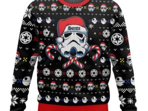 Stormtrooper Ugly Christmas Sweater - Image 1