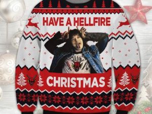 Stranger Things Ugly Christmas Sweater Xmas Gift Holiday Gift - Image 1