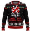 Stranger Things Who You Gonna Call Ugly Christmas Sweater - Image 1