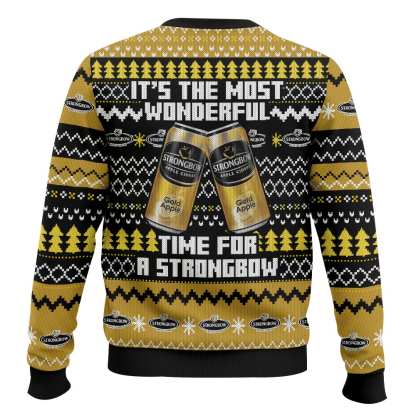 strongbow uk beer ugly christmas sweater 2 Strongbow Uk Beer Ugly Christmas Sweater - Image 2