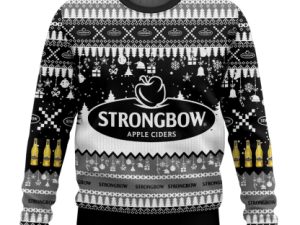 Strongbow United Kingdom Beer Ugly Christmas Sweater - Image 1