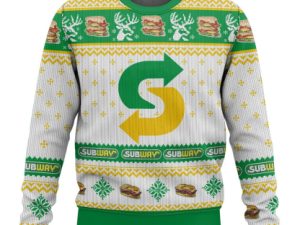 Subway Ugly Christmas Sweater - Image 1