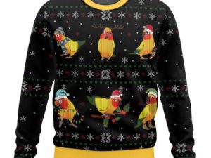 Sun Conure Ugly Christmas Sweater - Image 1