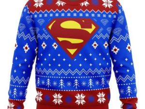 Super Heroes Hero Ugly Christmas Sweater - Image 1