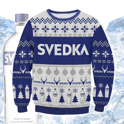 svedka vodka ugly christmas sweater 1 Svedka Vodka Ugly Christmas Sweater - Image 1