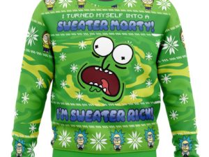 Sweater Rick Rick And Morty Ugly Christmas Sweater - Image 1