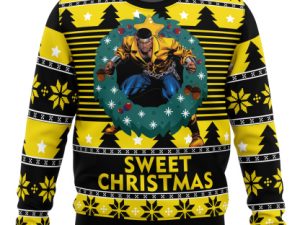 Sweet Christmas Luke Cage Ugly Christmas Sweater - Image 1