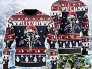 Swew It Ugly Christmas Sweater - Image 1